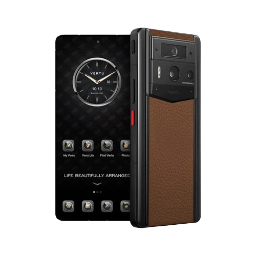 CALFSKIN WEB3 AI PHONE - BROWN 512GB